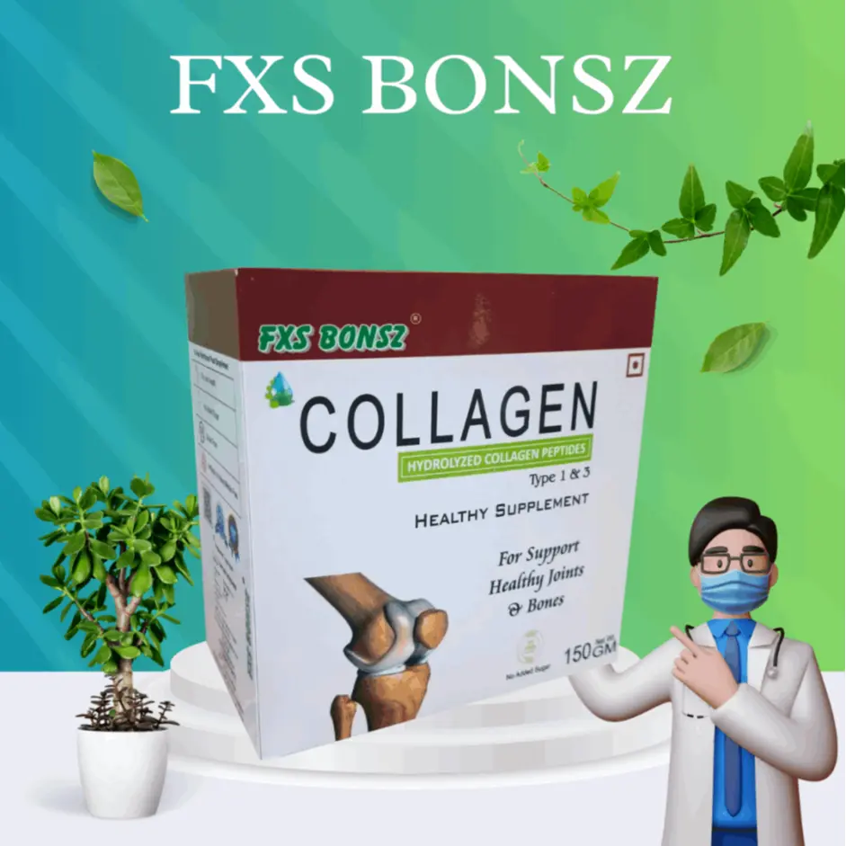 FLX BONS Capsules for Hair and Skin. Skyway Exports